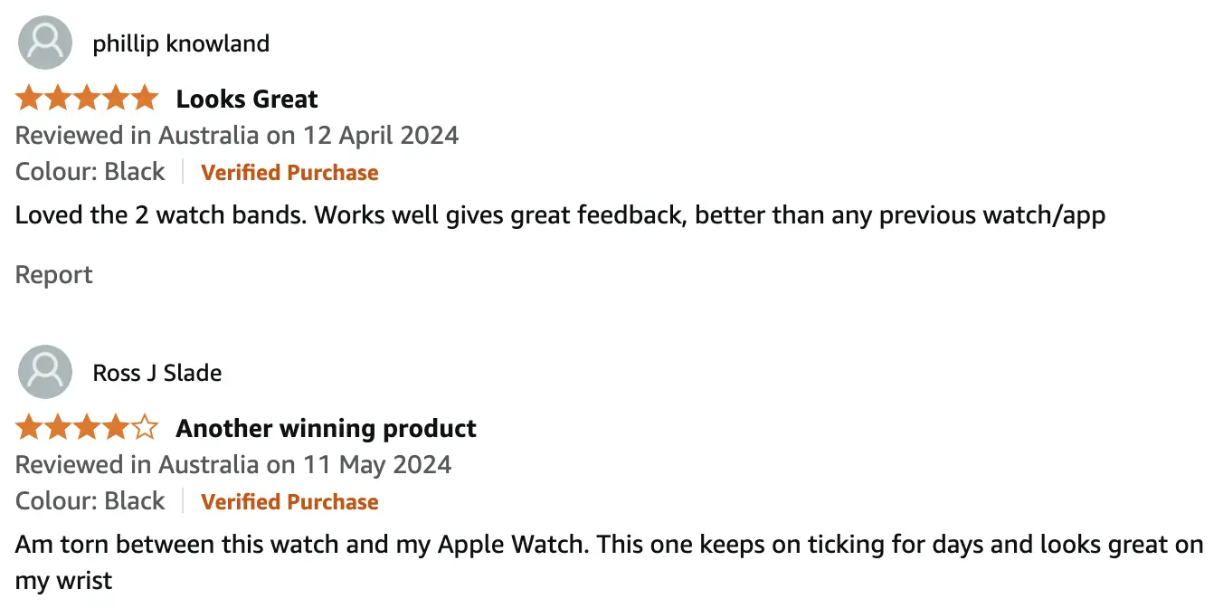 Review from Amazon