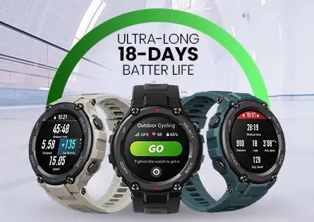 Amazfit-Long-Lasting Battery Power
